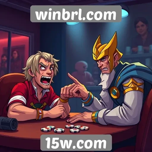 Jogos ao vivo atraem jogadores no Winbrl.com